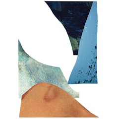 【コラージュ原画:龍山千里】海 / Sea(額装)
